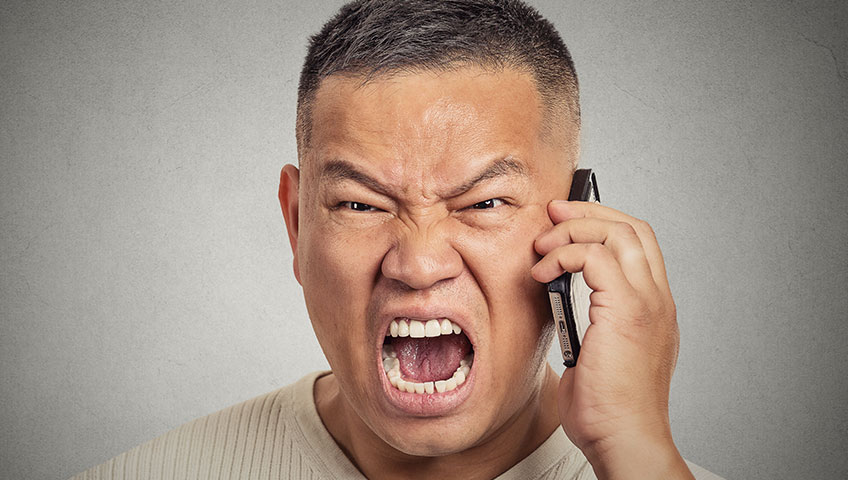 How to defuse an angry customer on hold